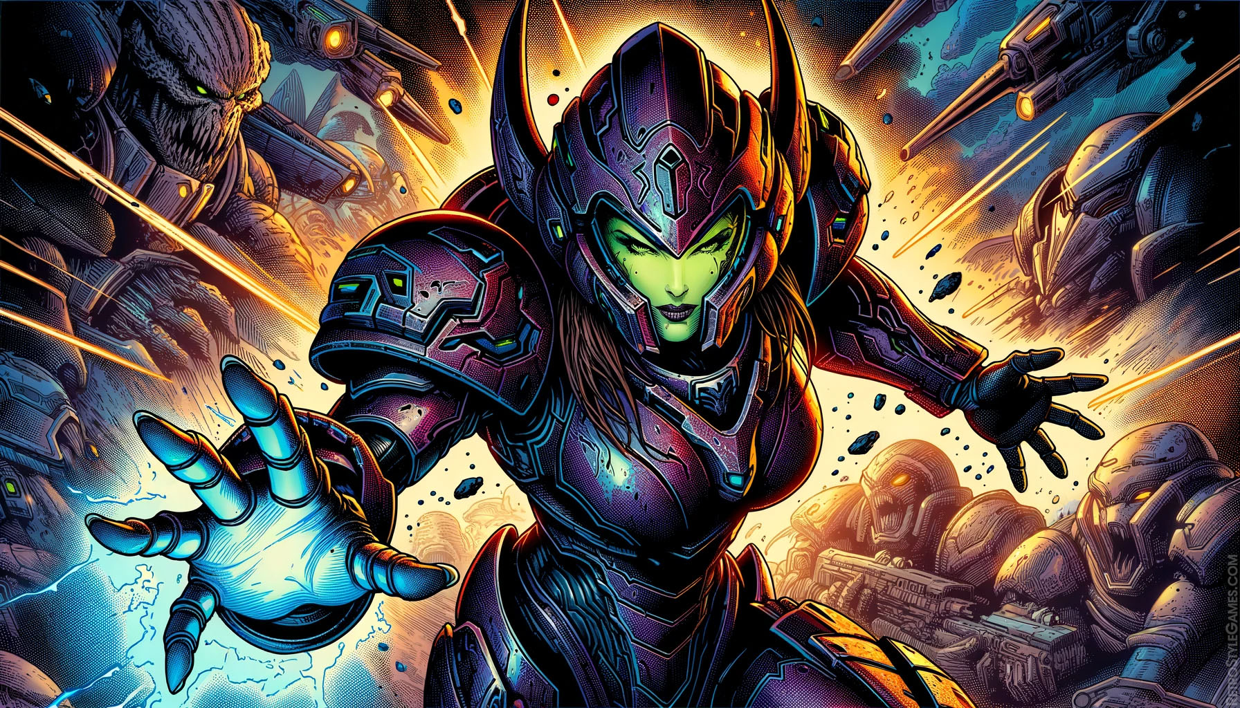 The Alien Warrior Sarah Kerrigan
