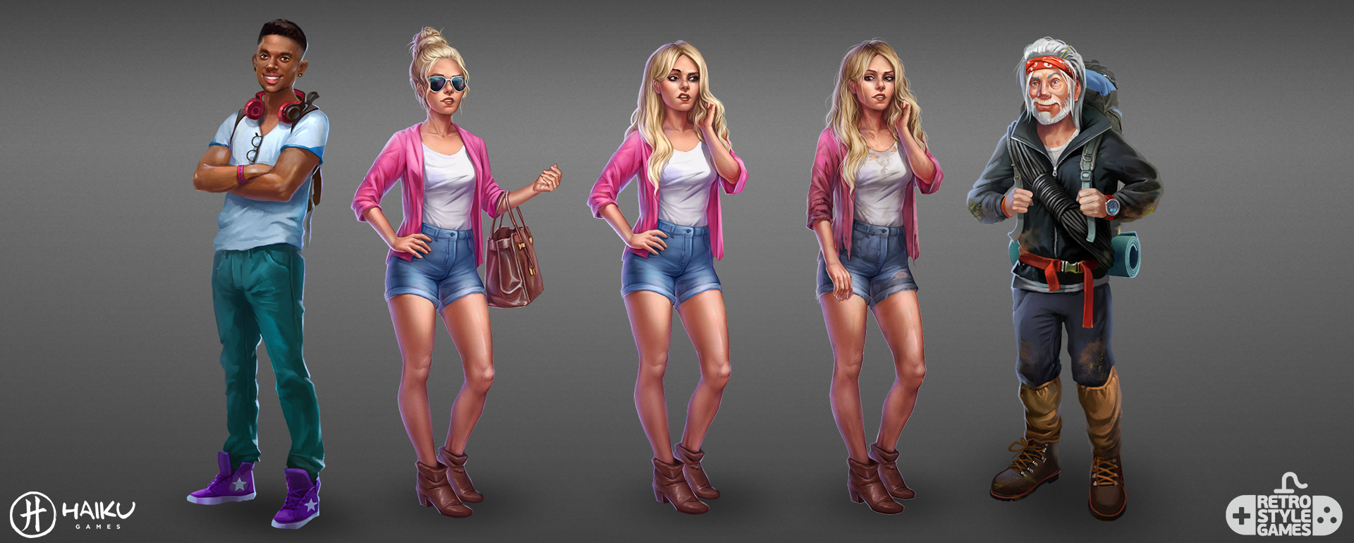 Character Hidden Ruins set 02