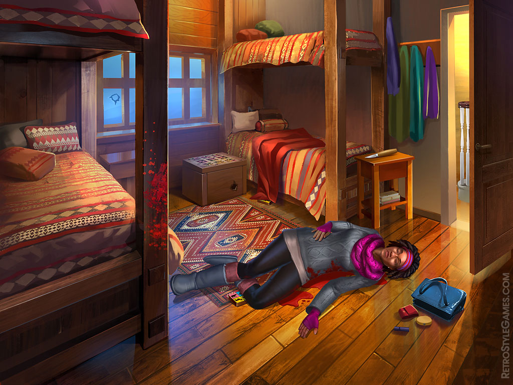 HAIKU Murder Inn 2D background Emma’s Bedroom