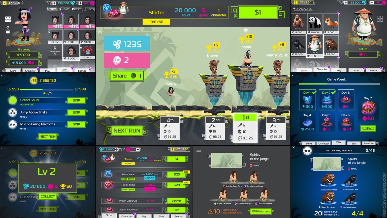 Game UI/UX Design Services | RetroStyle Games