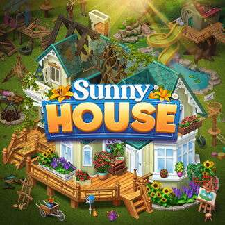 Isometric House Design | Merge Manor: Sunny House