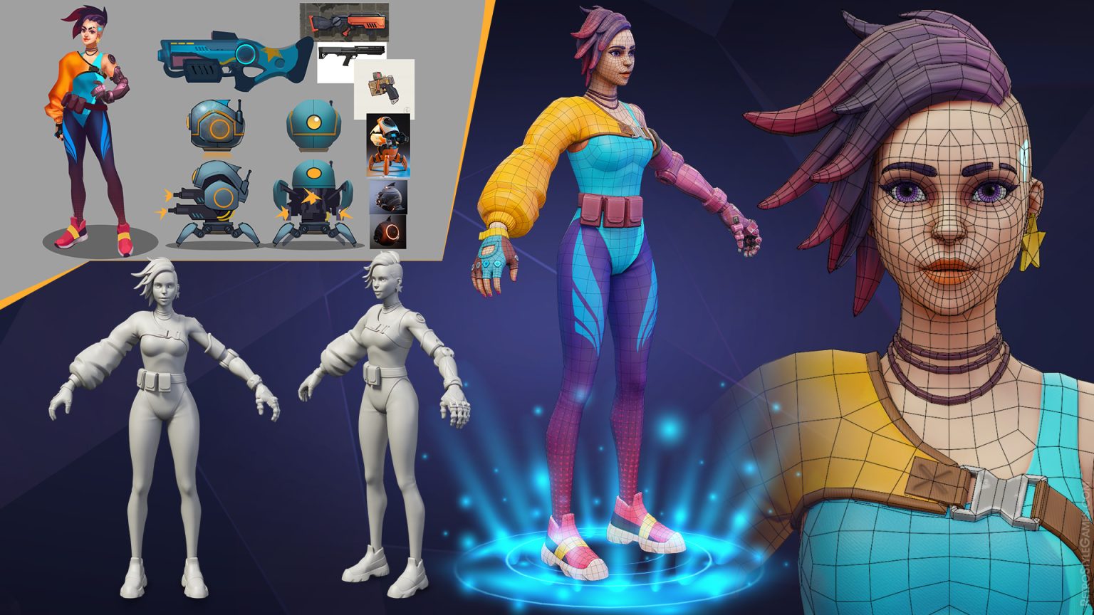 Modle Making Games 3 Types of 3D Modeling in Mobile Games - RetroStyle Games