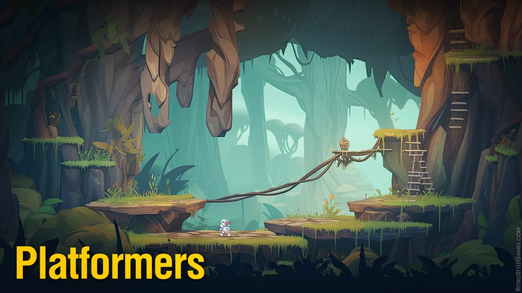 Game Style for Platformer Games Online