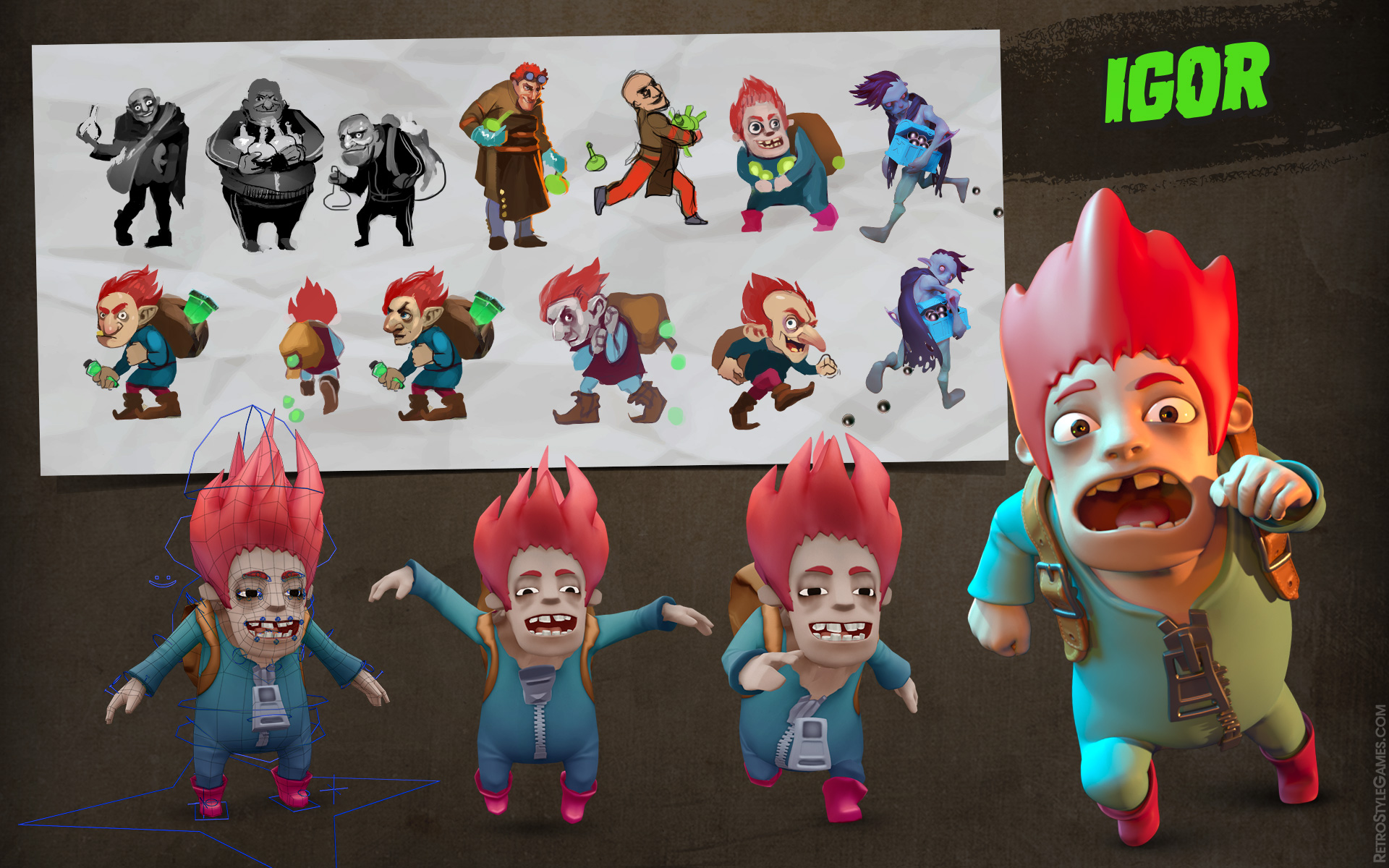 Character Design Sheets for Video Games image.