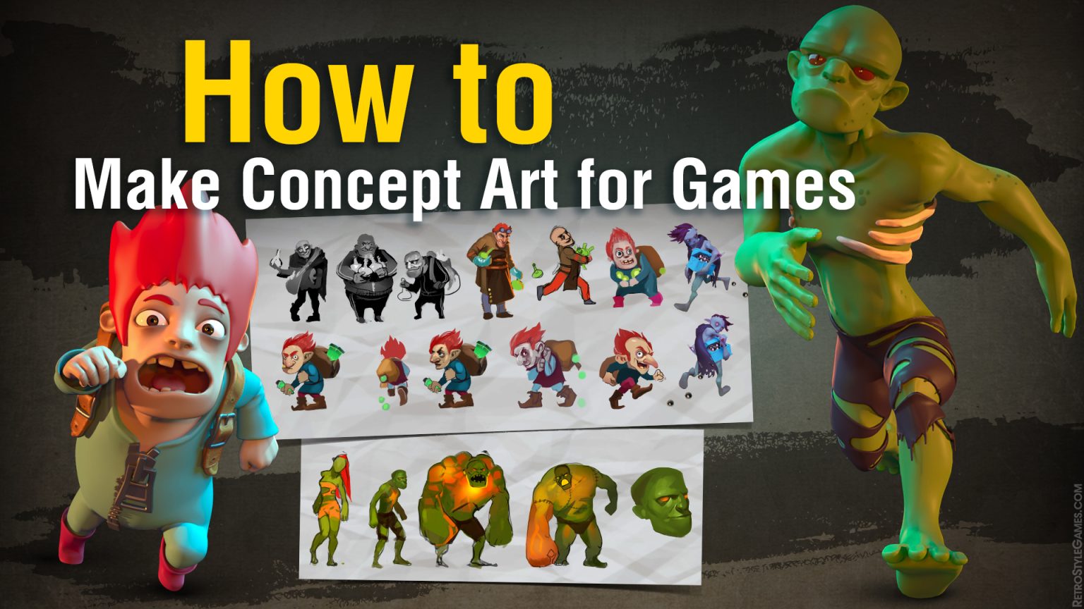 How to Make Concept Art for Games