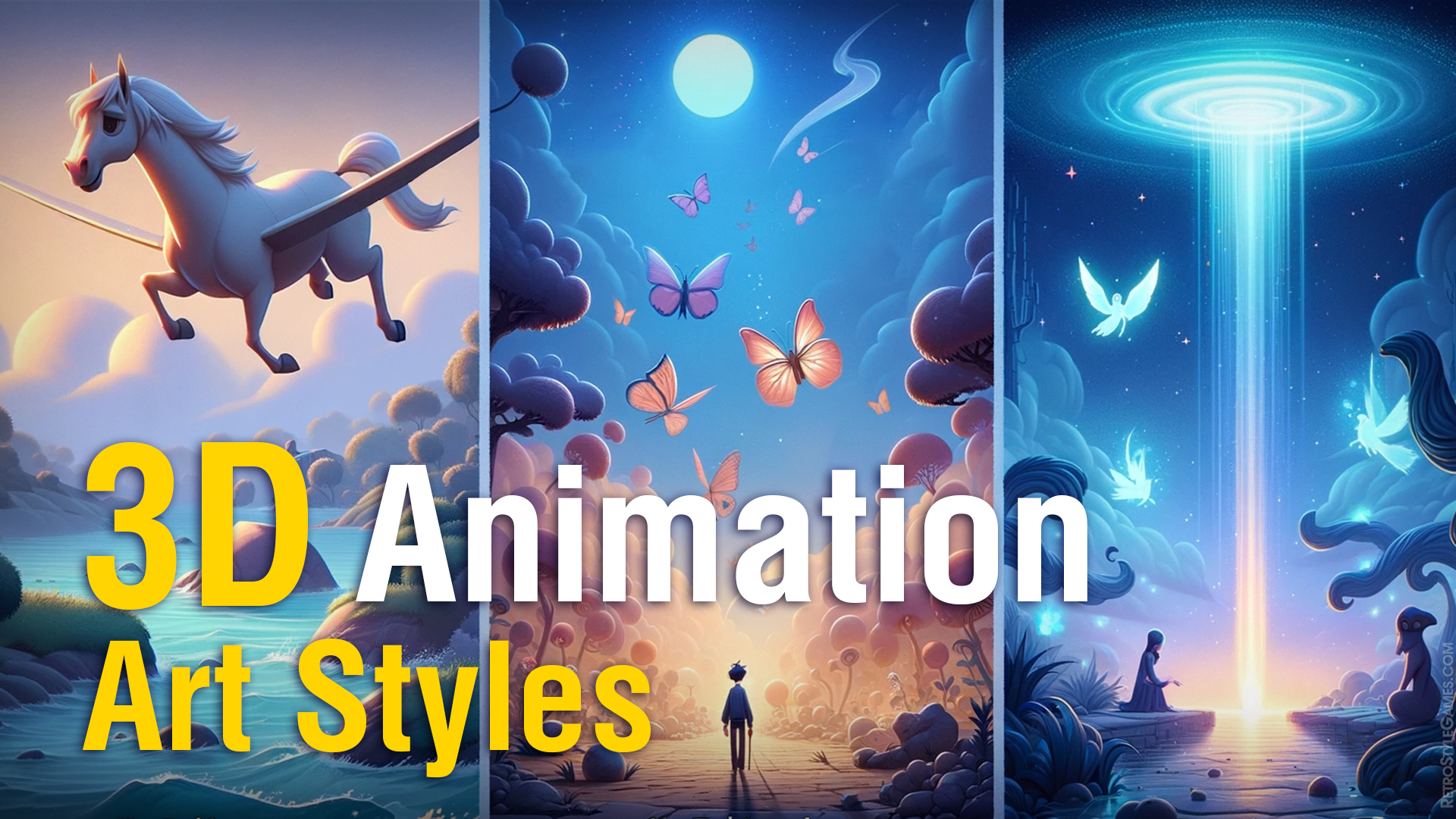 3D Animation Art Styles