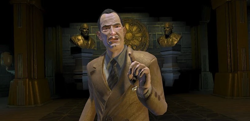 Andrew Ryan game character from Bioshock