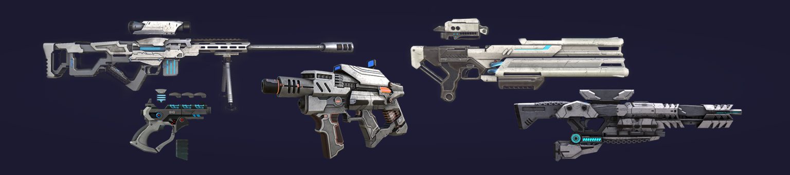 Games with lots of weapons: Create weapons in your own style