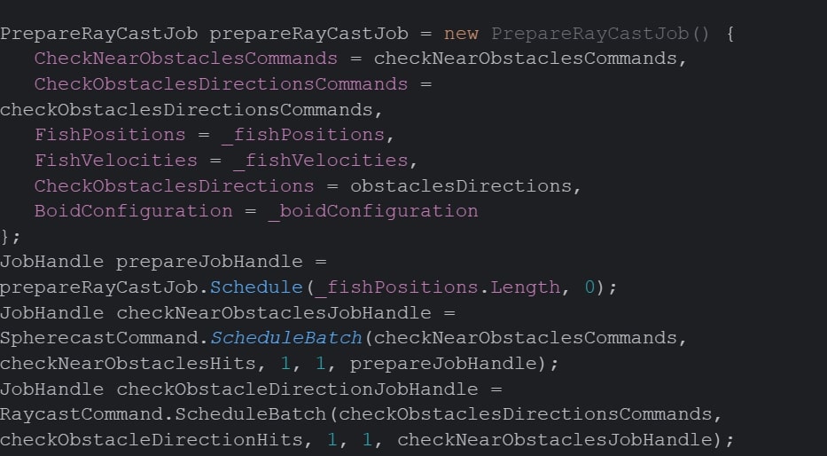 Calculating obstacle avoidance in Unity