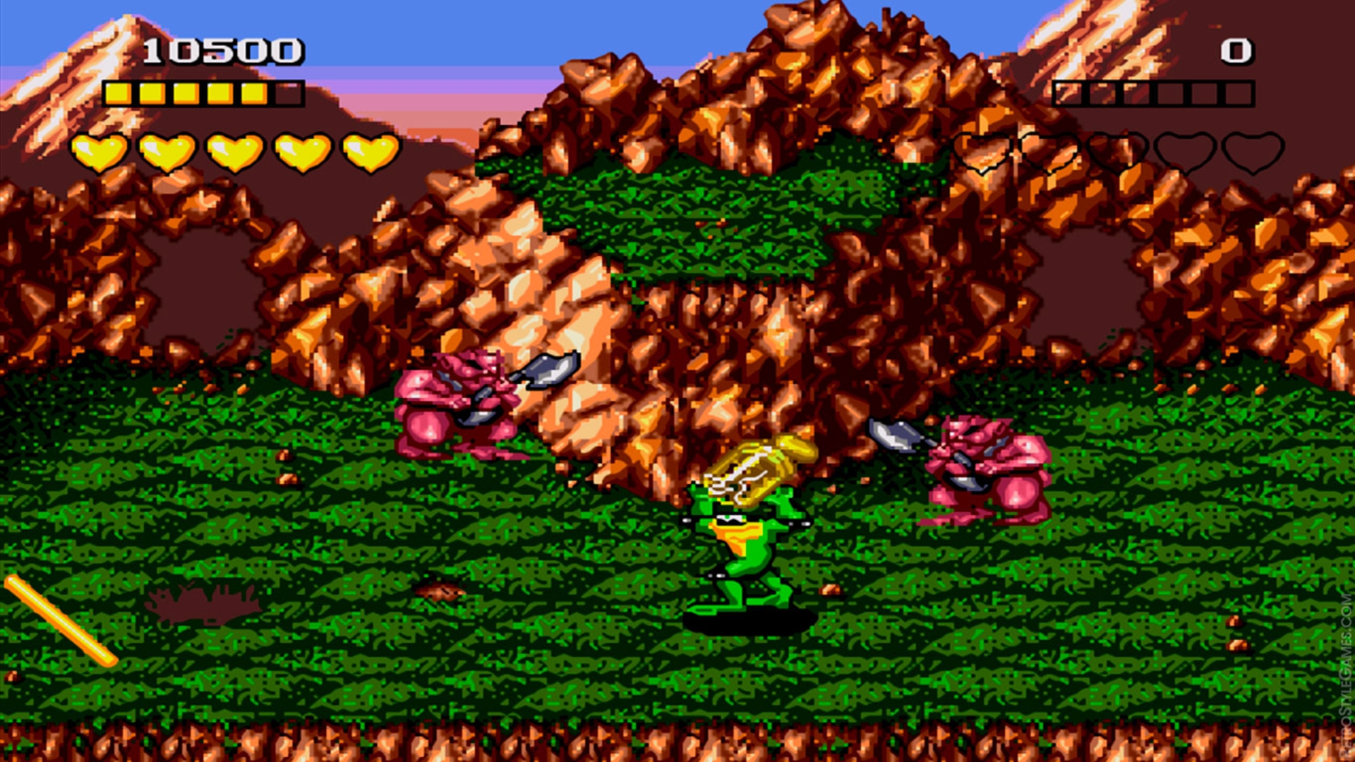 One of the best old games Battletoad