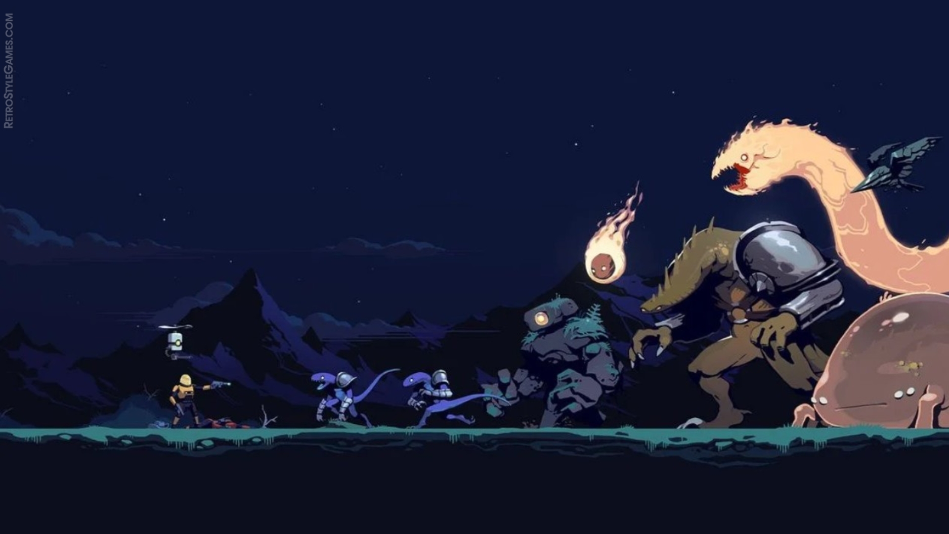 Poular roguelike video game Risk of Rain Returns