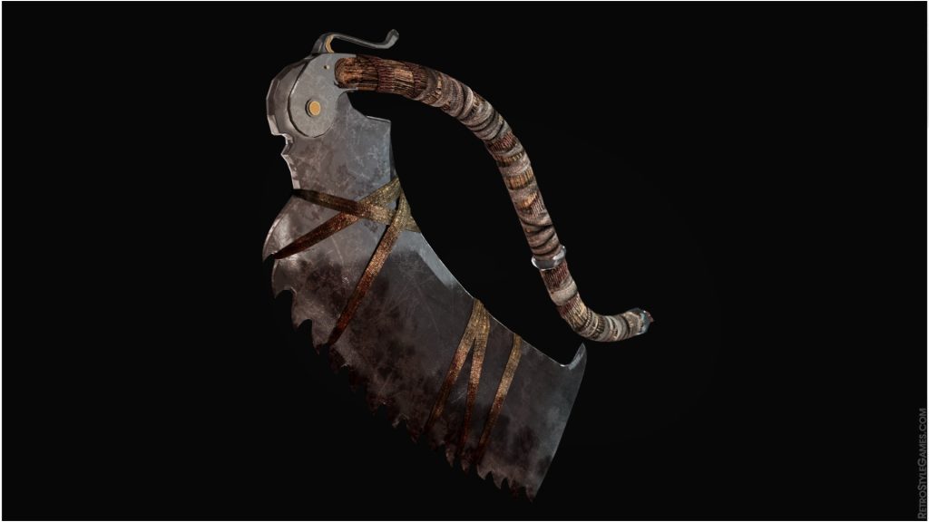 Bloodborne weapon design Saw Cleaver