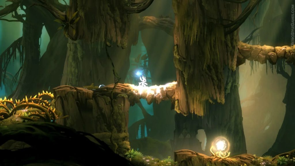 One of the best platformer games Ori and the Blind Forest