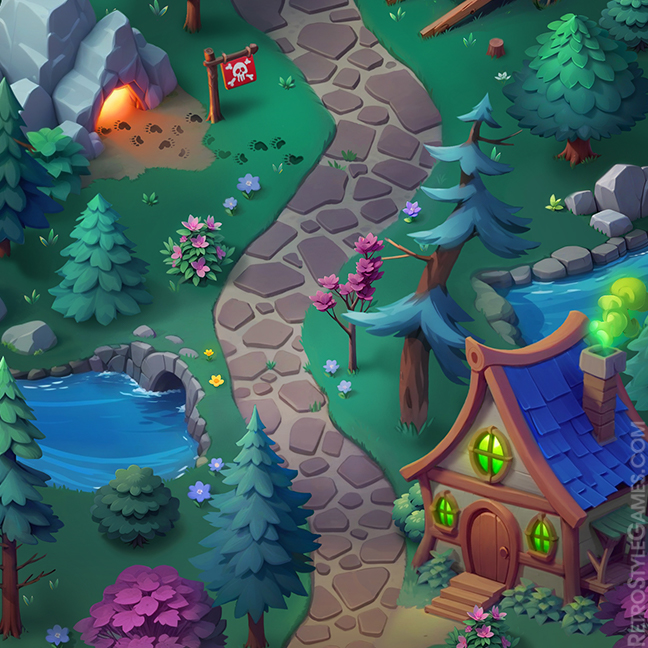 Player Level Map Mobile Game UI/UX Redesign | Play-to-Earn App Art & Maps