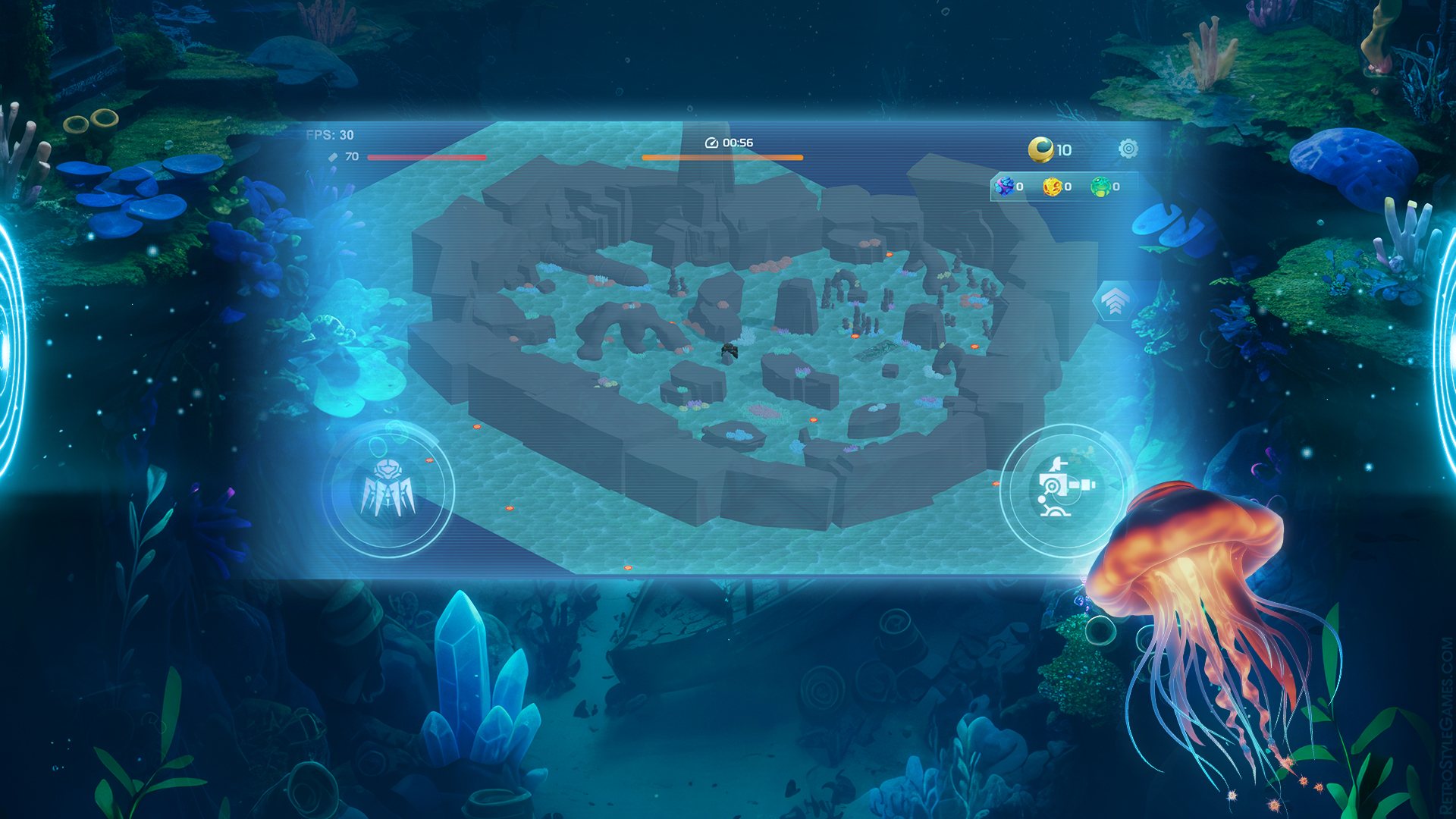 Sea Game Developer Underwater Games & Isometric Asset Design | Ocean Keeper