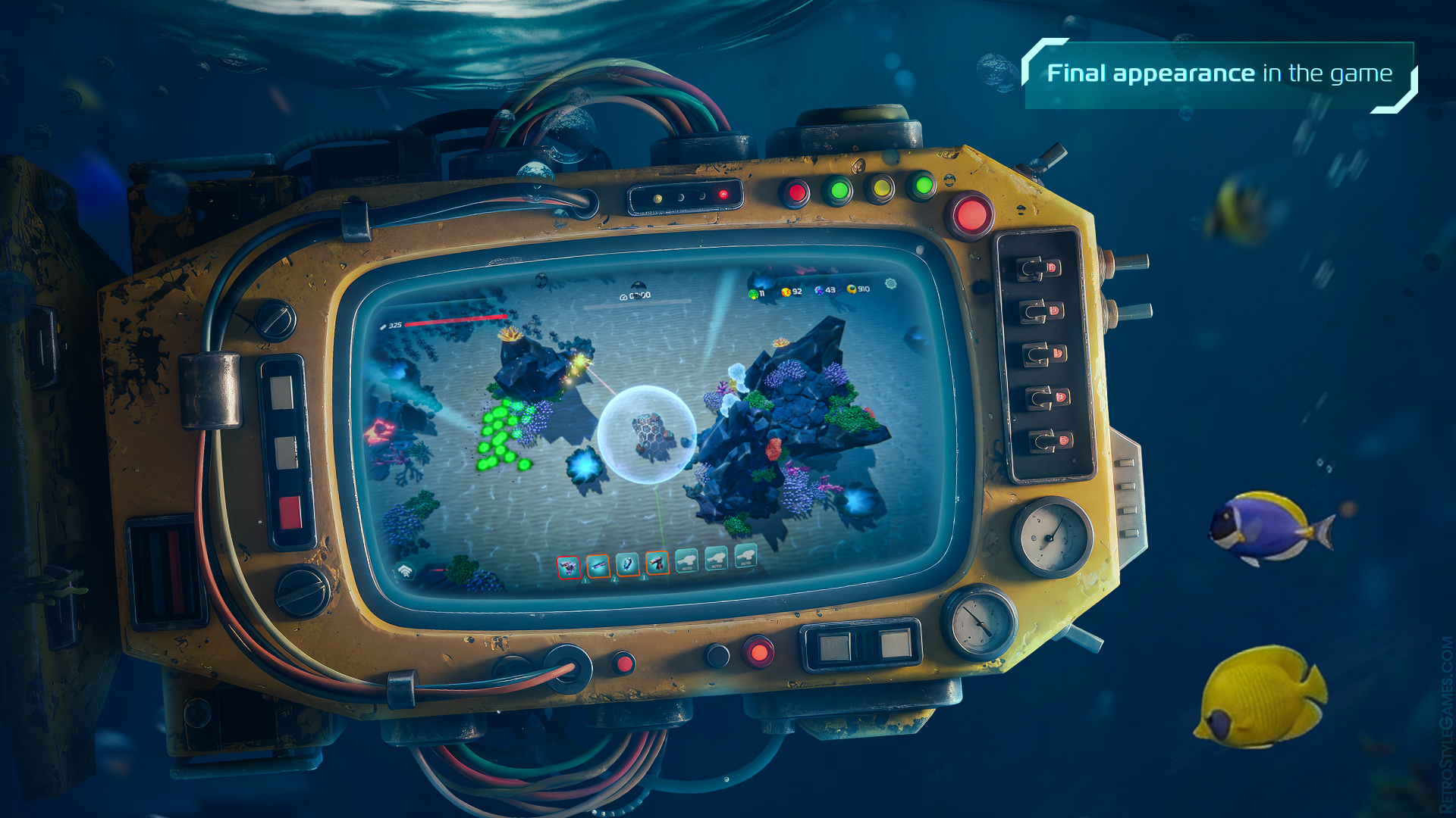Underwater Game Art Direction & Surface Design | Ocean Keeper Case Study