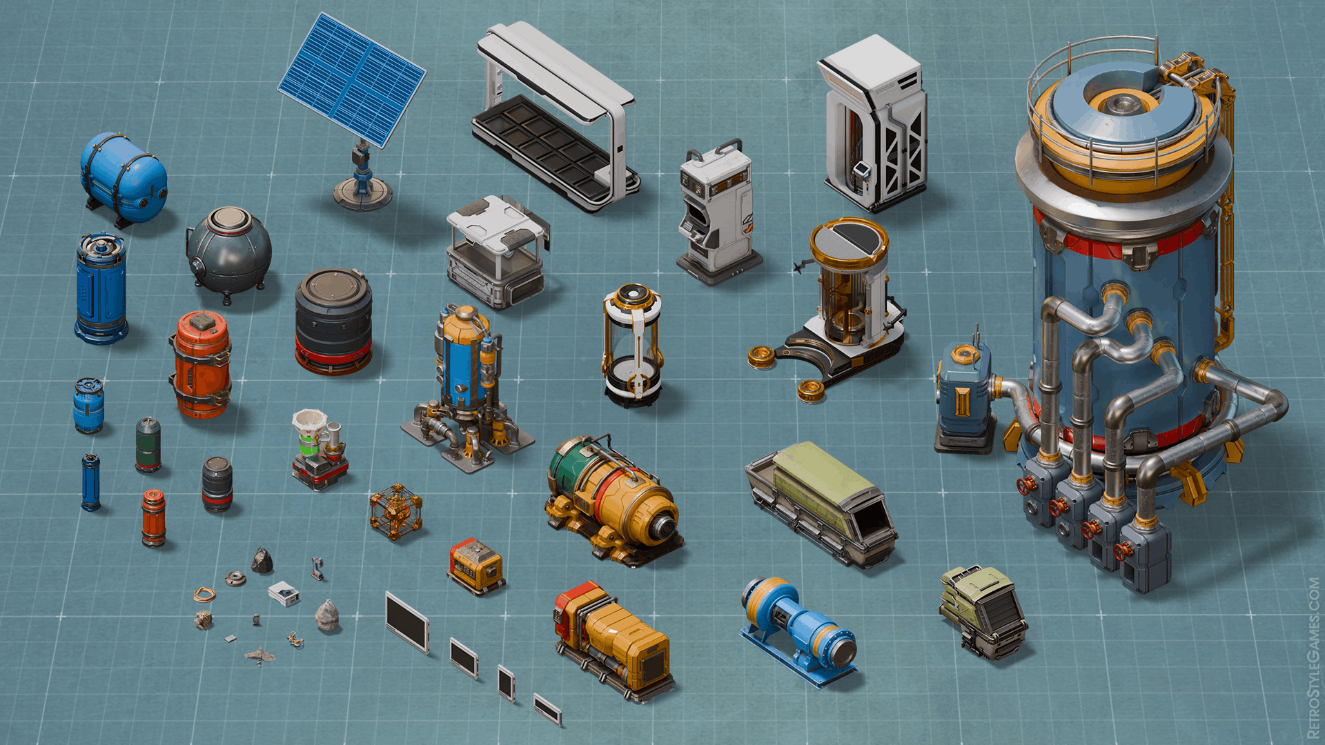 Hard-Surface 3D Modeling - RetroStyle Games